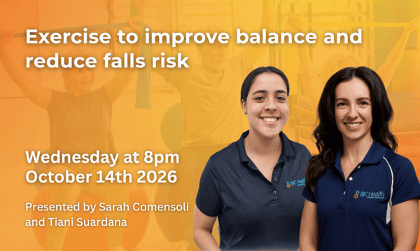 Exercise to Improve Balance and Reduce Falls Risk